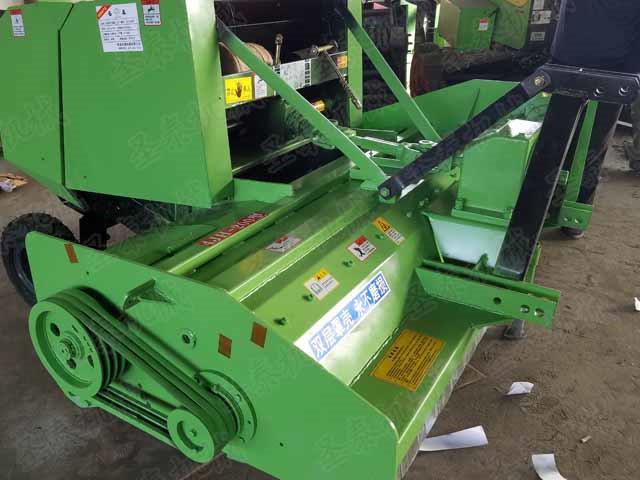 成形後的草捆體積小而緊密，便於運輸和貯存