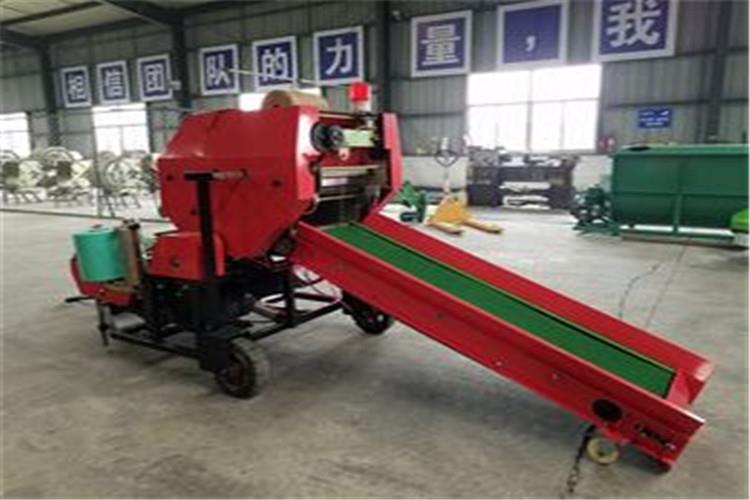 打捆包膜機需要潤滑的地方一（yī）般包括滾子鏈和輪子軸承兩個部分