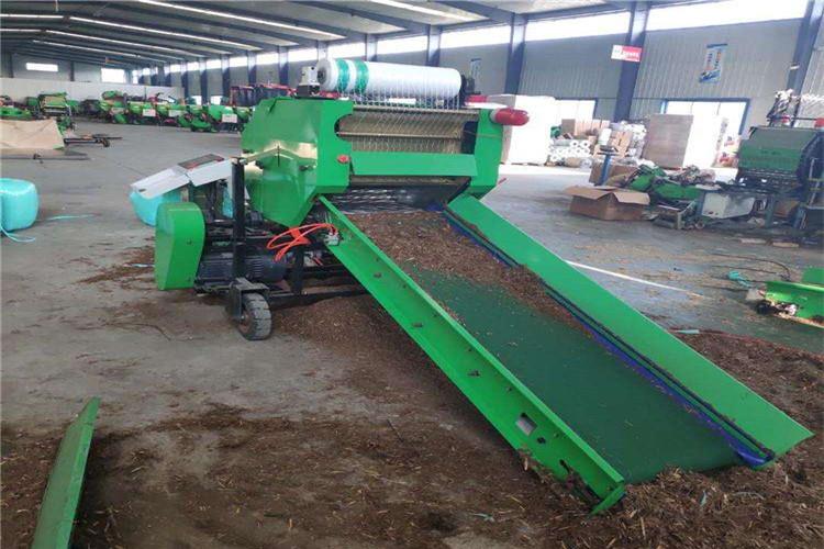 打捆（kǔn）包膜機在農業作業中非常普遍（biàn），打捆包膜機（jī）是用（yòng）來製（zhì）備大型草捆的機械（xiè）。按卷壓室工作部件的（de）結構