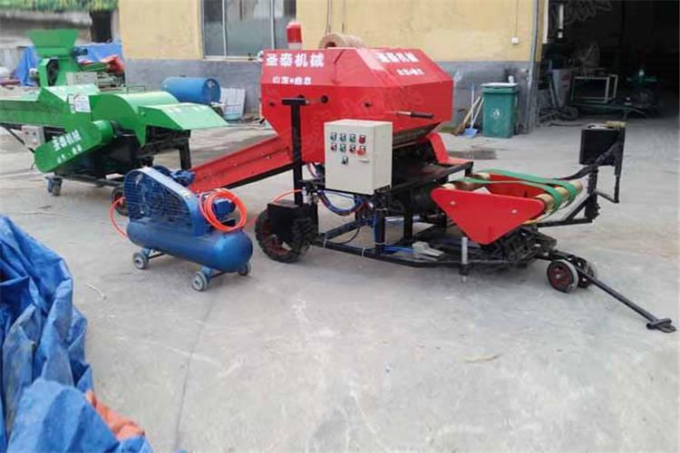 打捆包膜一體機安（ān）裝後機器各運轉部件要轉動靈活，空運轉卡碰現象及不正響聲（shēng）方可投入使