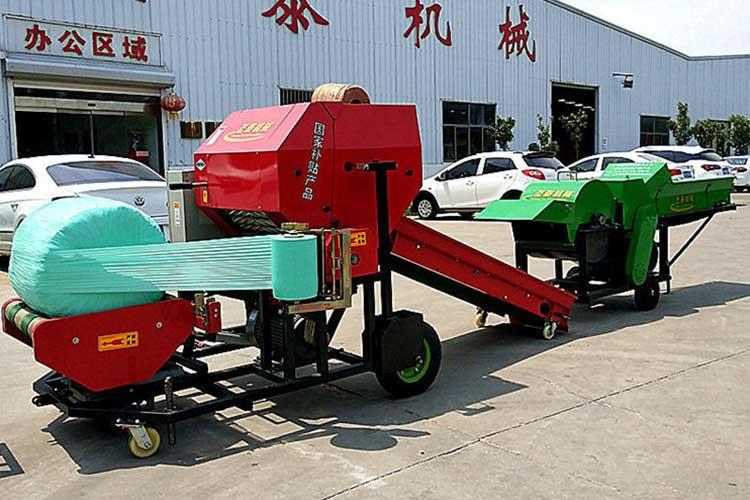 秸（jiē）稈打捆包膜機